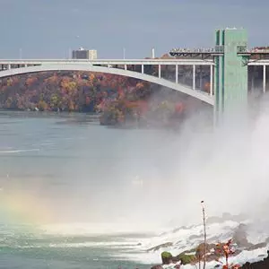 Rainbow Bridge in Niagara Falls