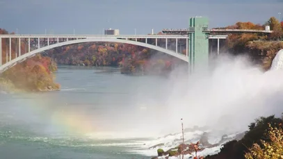 Image of Rainbow Bridge in Niagara Falls